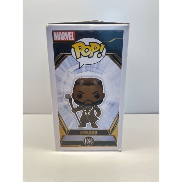 Funko Pop Marvel: Black Panther Wakanda Forever -M’Baku #1098 - Picture 5 of 11